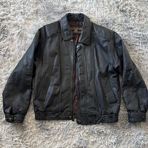 Vintage Members Only Leather Jacket